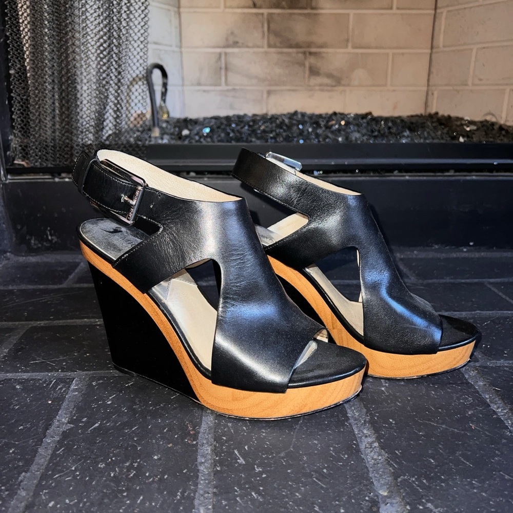 Black MICHAEL Michael Kors Wedges